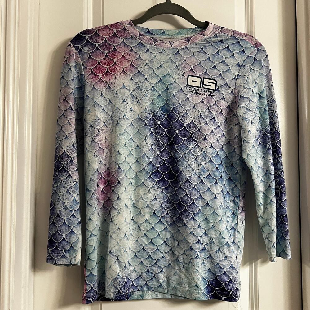 Ocean Surfari USVI SPF 50+ Performance Youth LS Beach | Size M